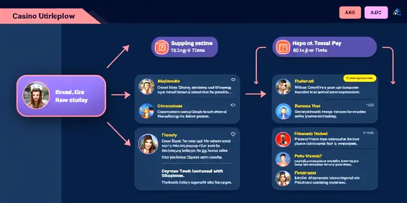 Vegas Now support escalation and contact workflow visual