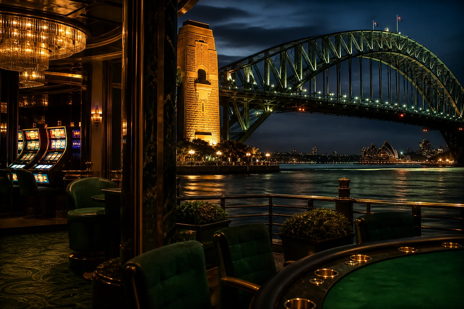 Editorial city guide graphic for Vegas Now Casino readers in Sydney, NSW