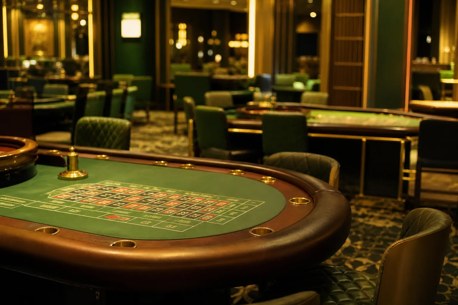 Table and live game categories in an Vegas Now Casino-style lobby