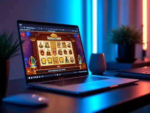 Book of Dead pokie artwork at Vegas Now Casino