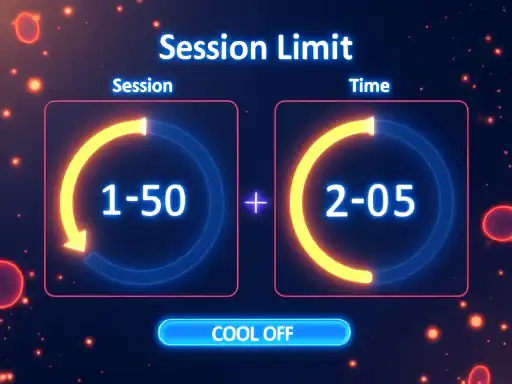 Vegas Now responsible gaming tools and session boundaries